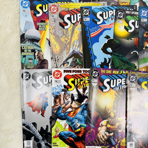 Superman Action Comics 739-761 784-785 Lot Bizarro Joker Last Laugh Mark Millar - Picture 7 of 10